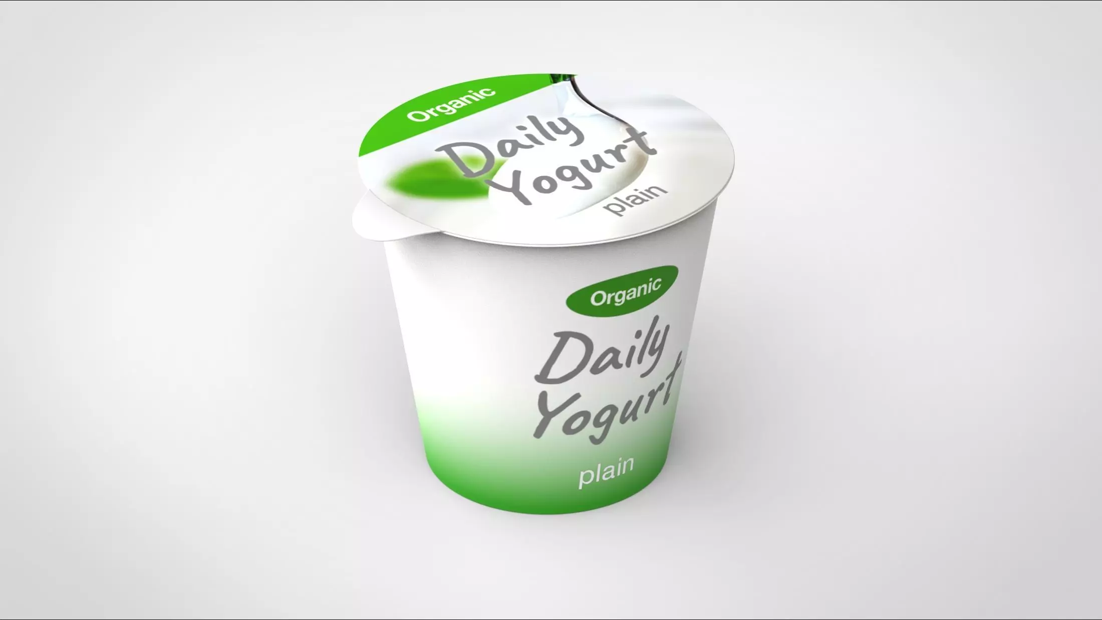 yogurt daily mockup 3D model_0