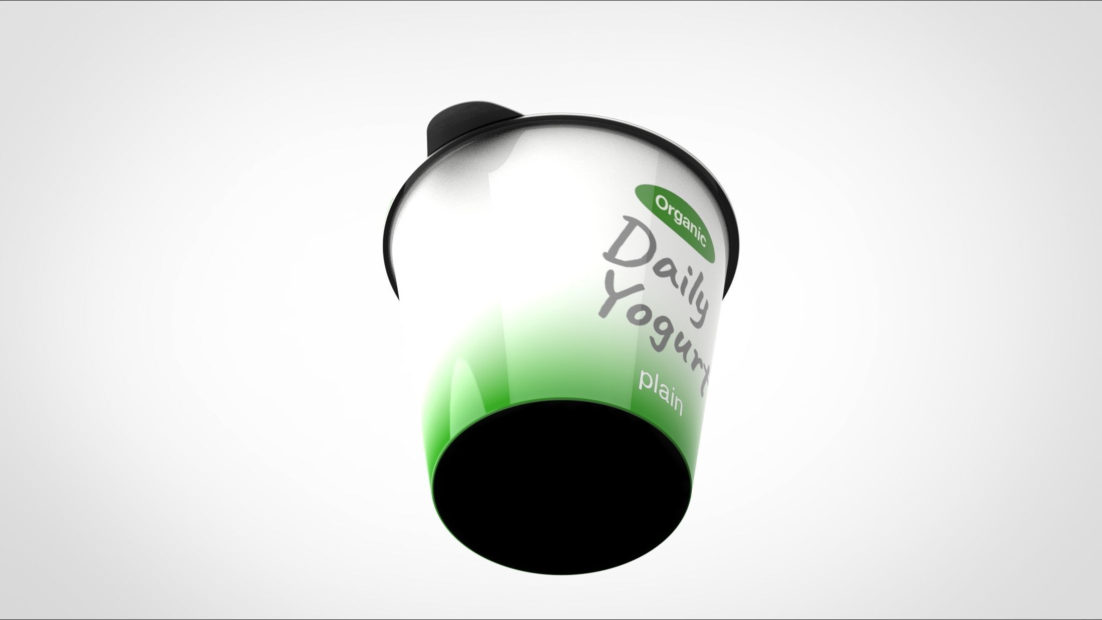 yogurt daily mockup 3D model_3