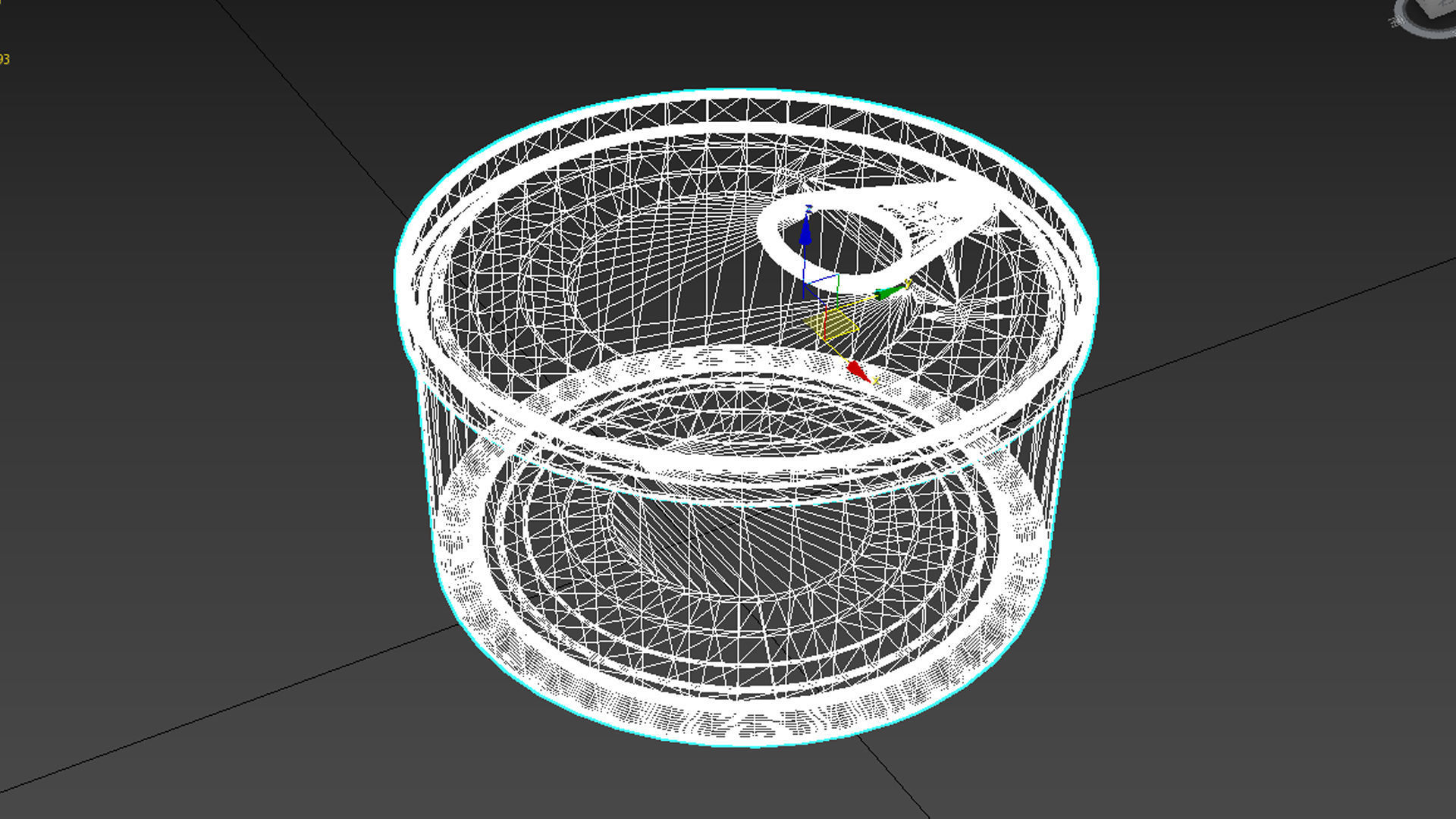 short can 3D model_5