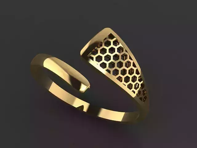 GOLD RING 3D print model