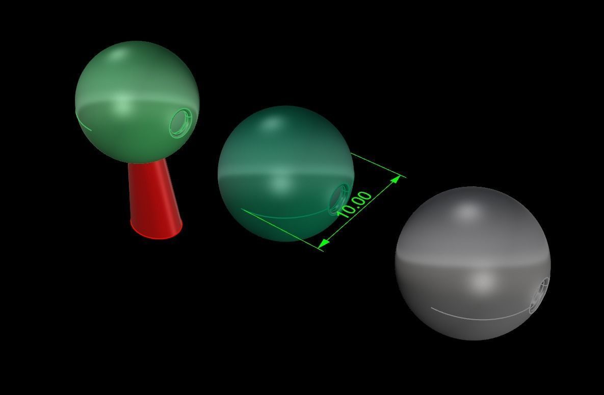 BEAD CHARM LINK MIXSIZE 3D print model_11