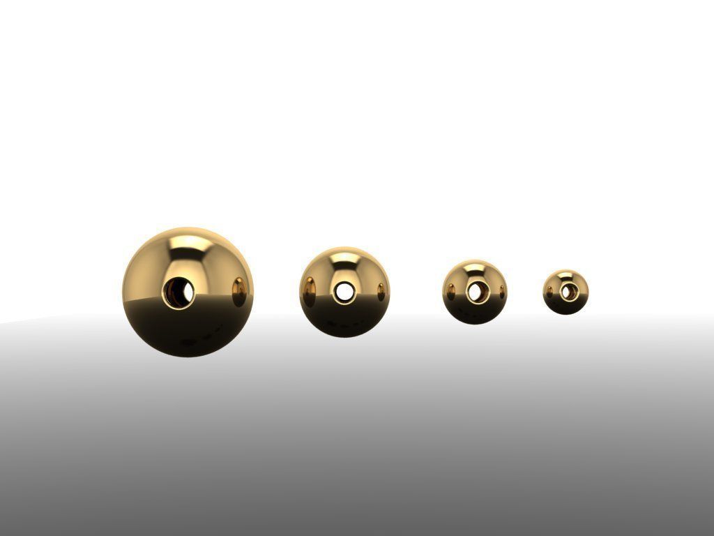 BEAD CHARM LINK MIXSIZE 3D print model_3