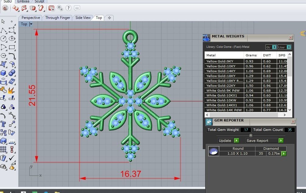 pendant jewelry  3D print model_1