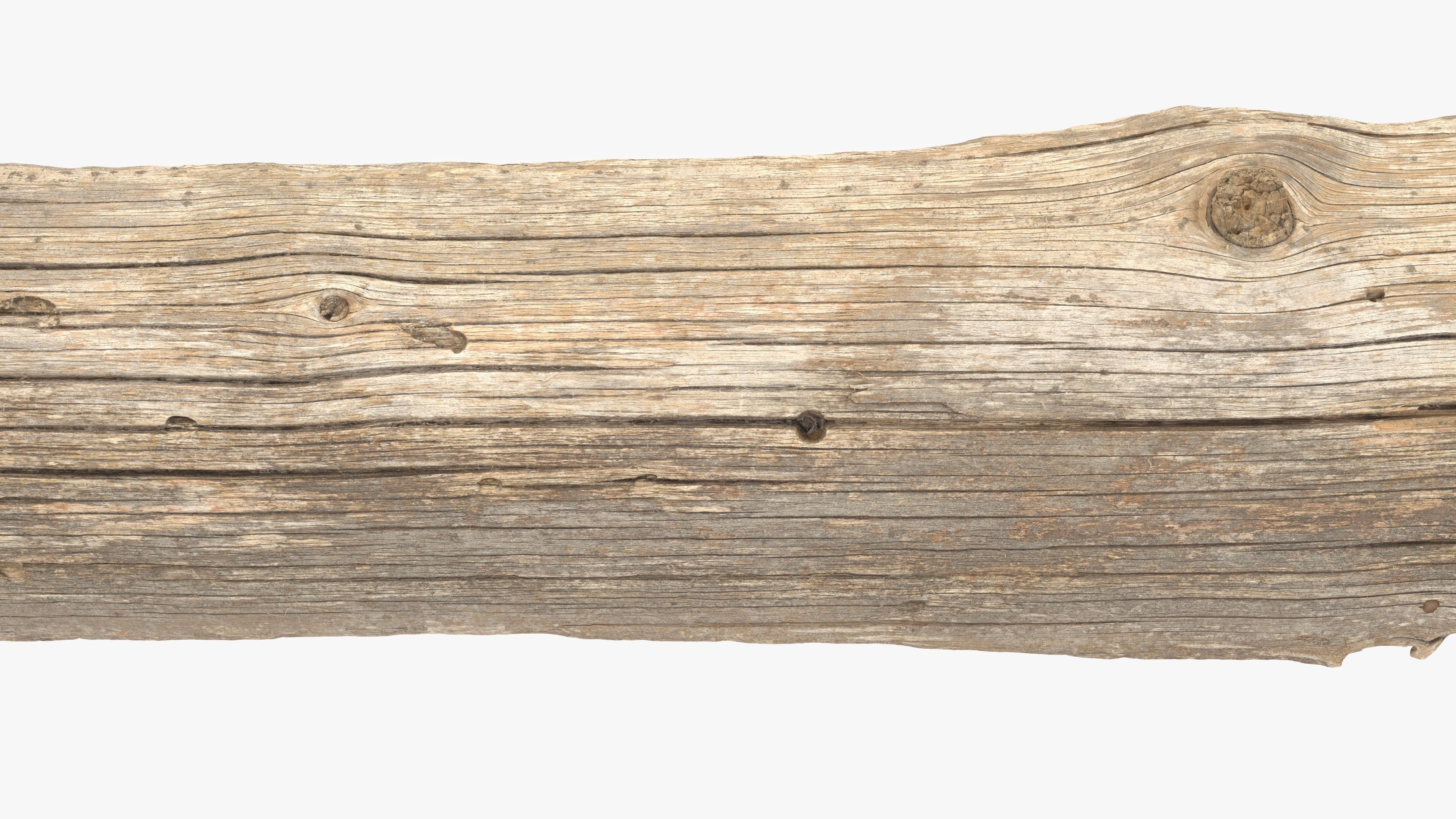 Plank Tan Low-poly 3D model_13