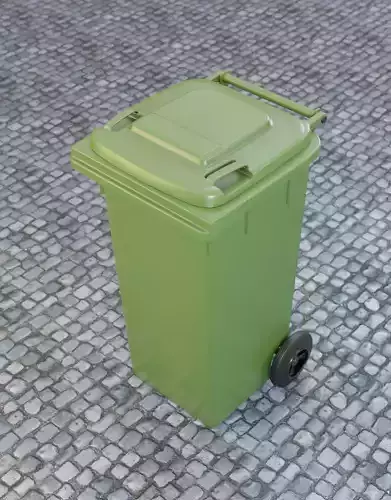 New Green Recycle bin