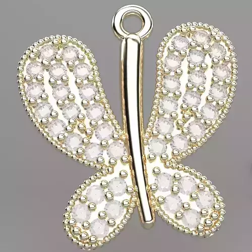 Jewel pendant earring