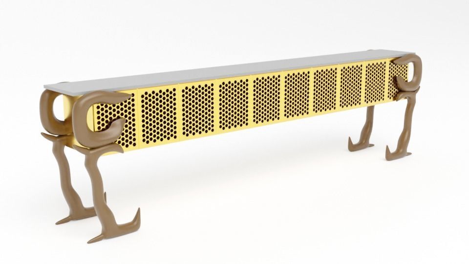 Jabbas Throne Room - Set 2a - Throne Area Attributes  1-18 scale 3D print model_7