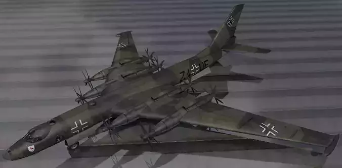 Junkers Ef-151 3D model