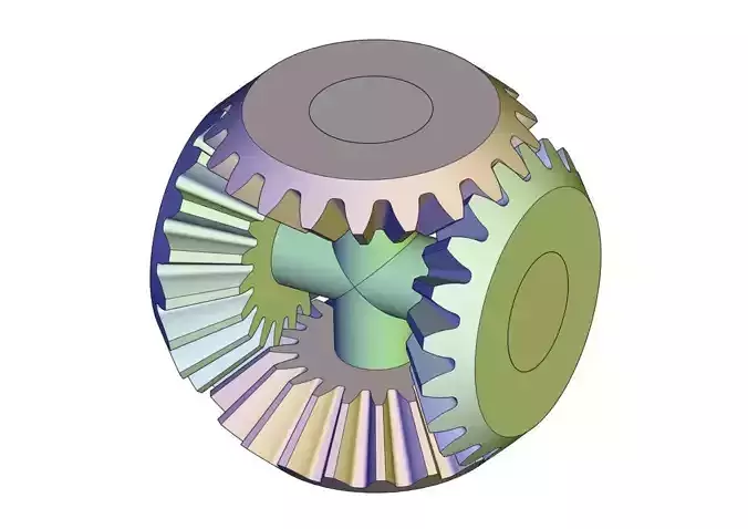 Straight Four Bevel Gear transmission-T20m1