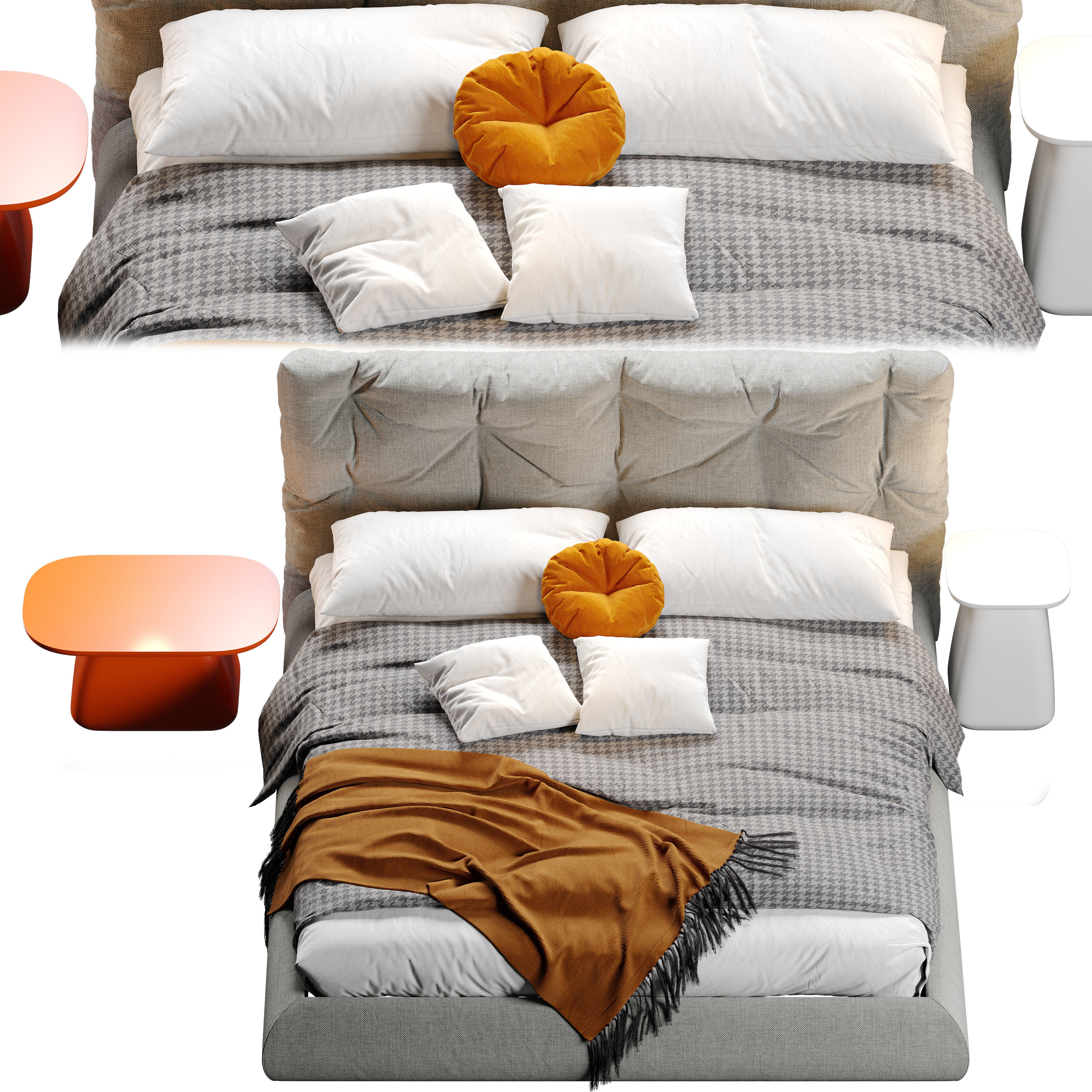 MODO bed 3D model_1