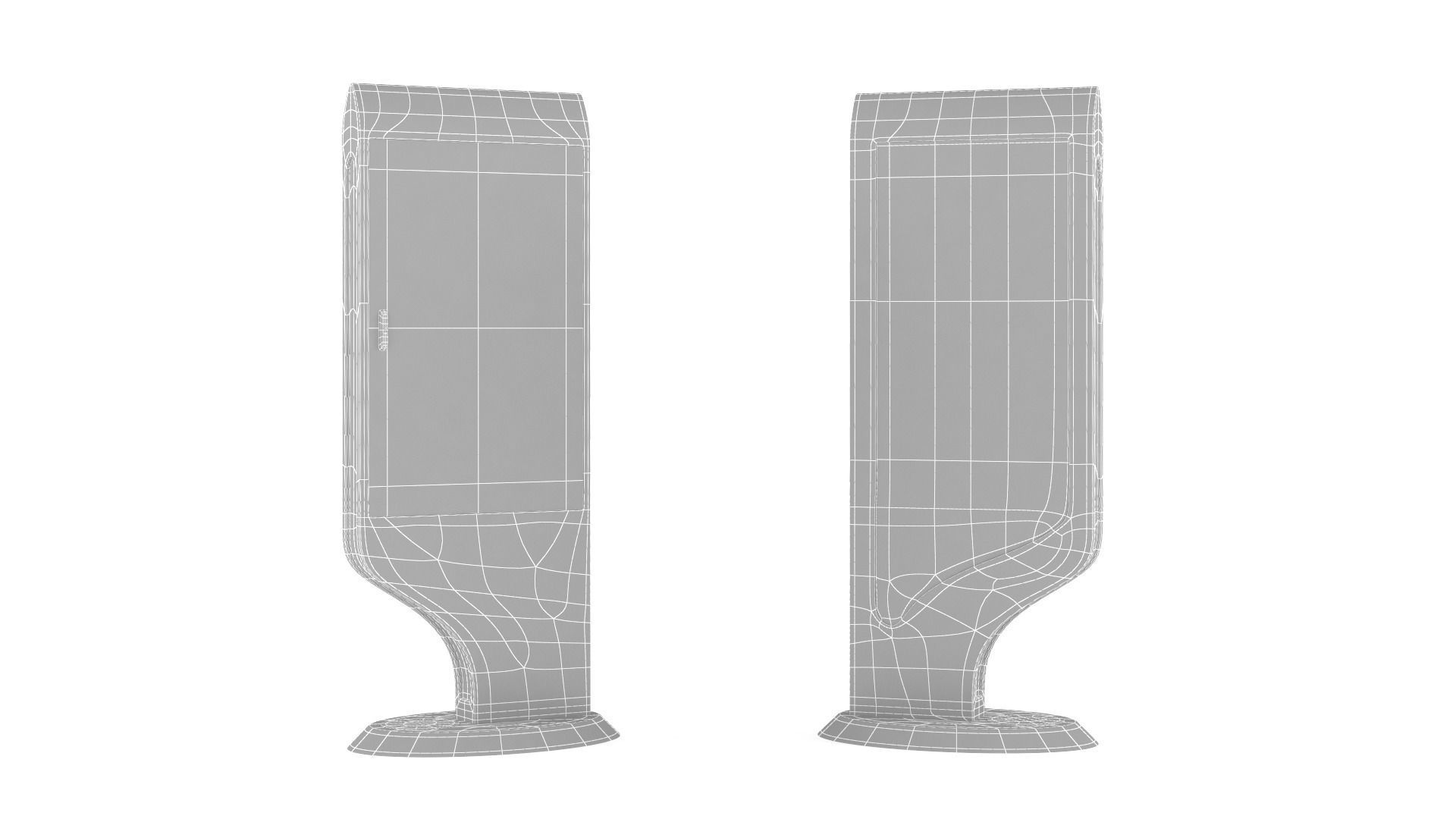 Information Kiosk 3D model_7