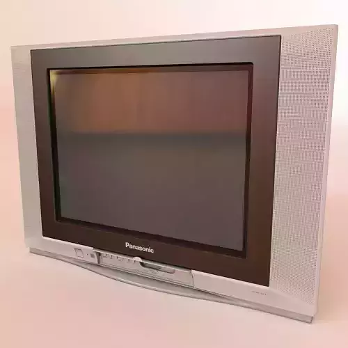 TV Panasonic TX-21FG50T Low-poly 3D model