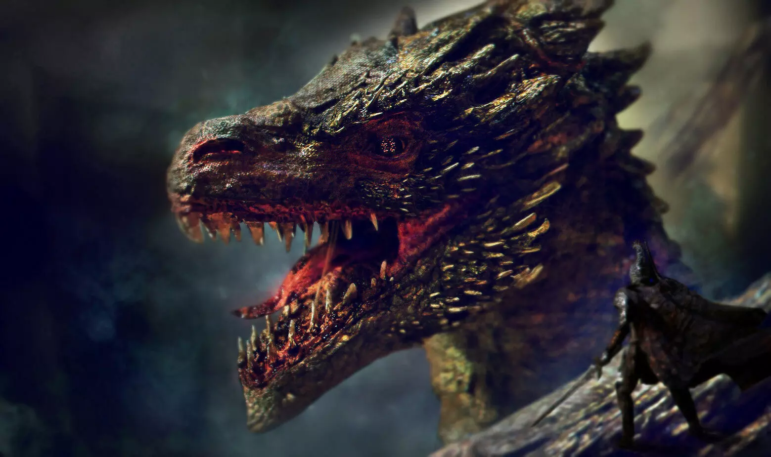 Dragon Head Realistic Low-poly 3D model_0