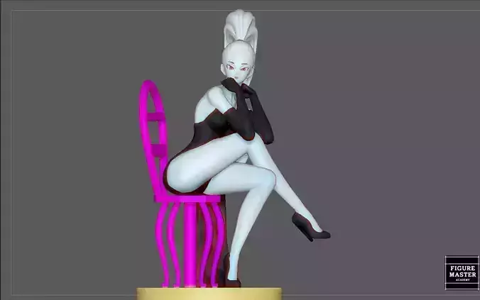 VADOS SITTING STATUE DRAGONBALL PRETTY GIRL ANIME