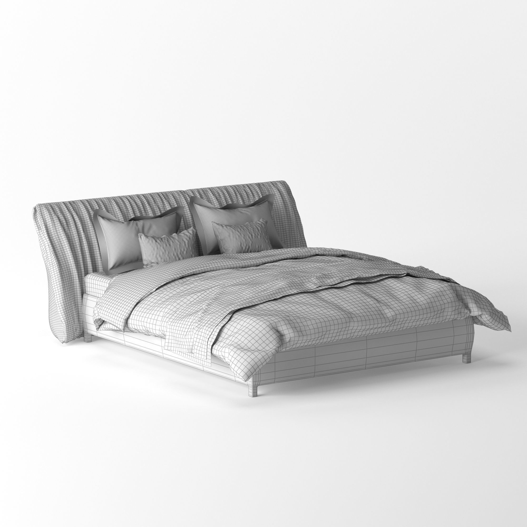 MisuraEmme Bed 3D model_6