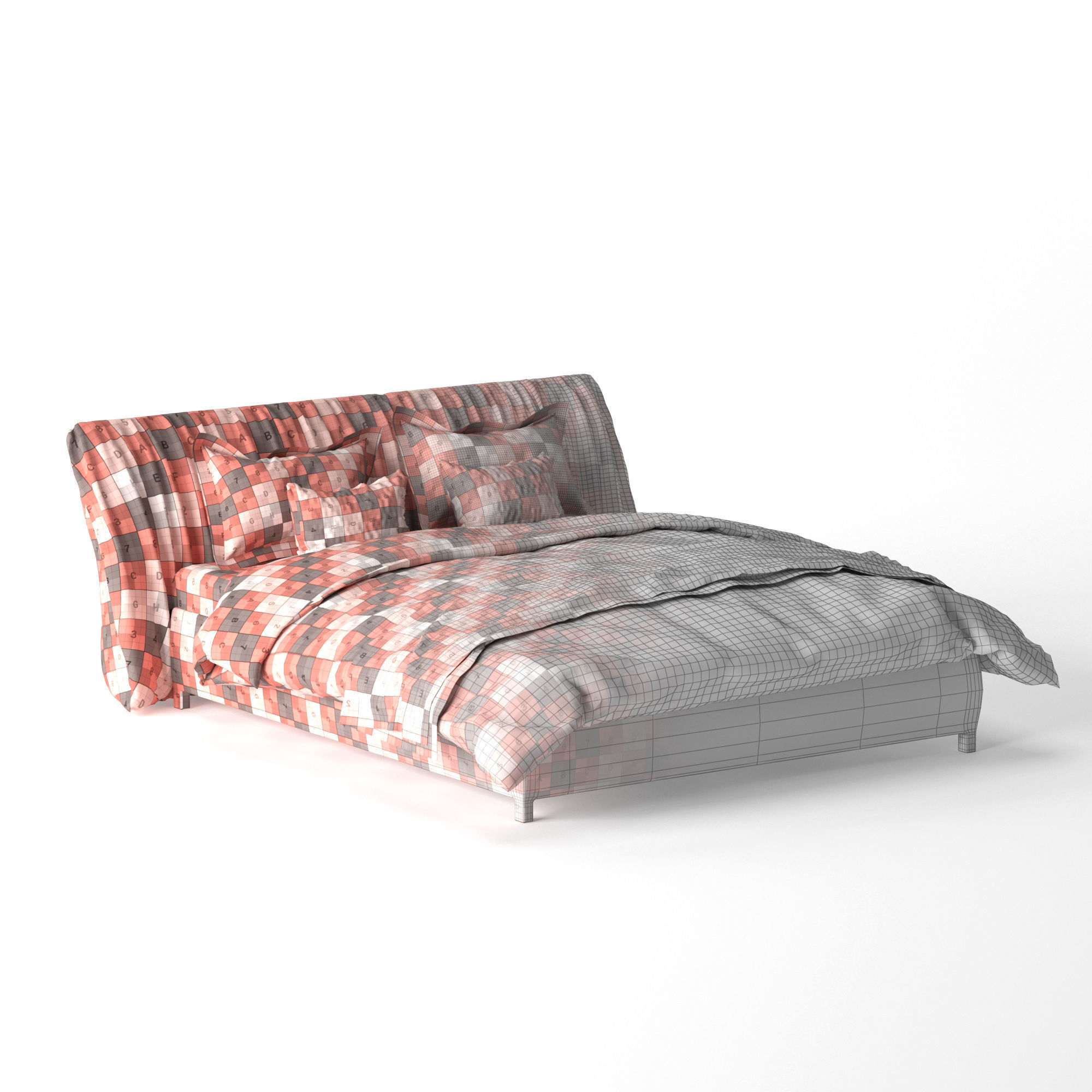 MisuraEmme Bed 3D model_7