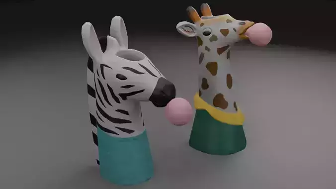 WILD THINGS FLOWER VASE