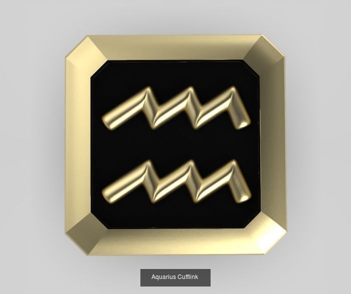 Zodiac Cufflinks Collection 003 _12