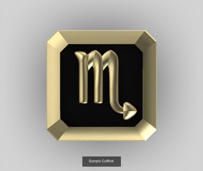 Zodiac Cufflinks Collection 003 _3