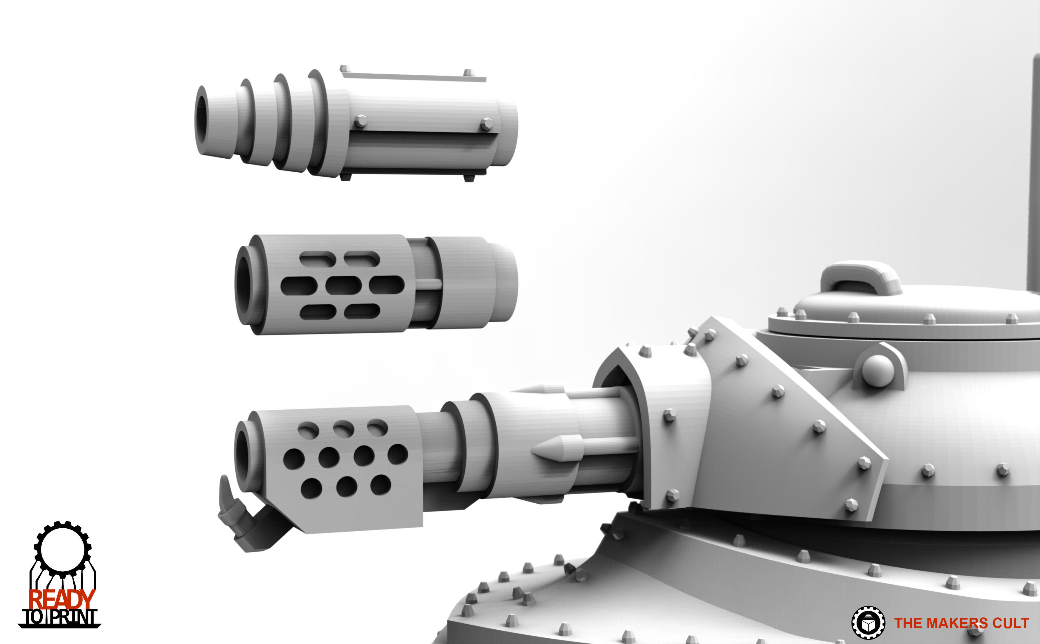 Feudal Guard - Upgrade Pack 5 3D print model_8