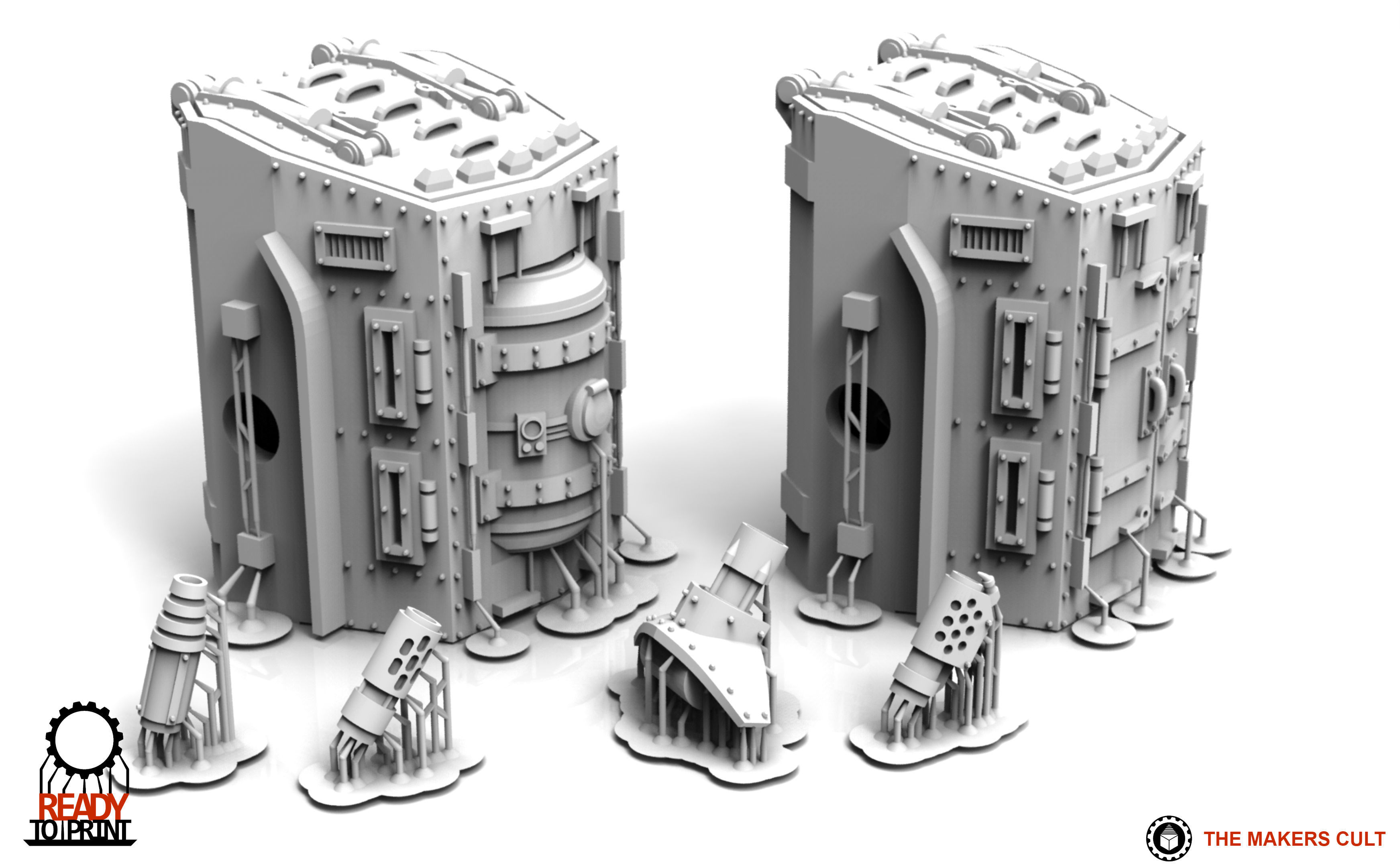 Feudal Guard - Upgrade Pack 5 3D print model_2