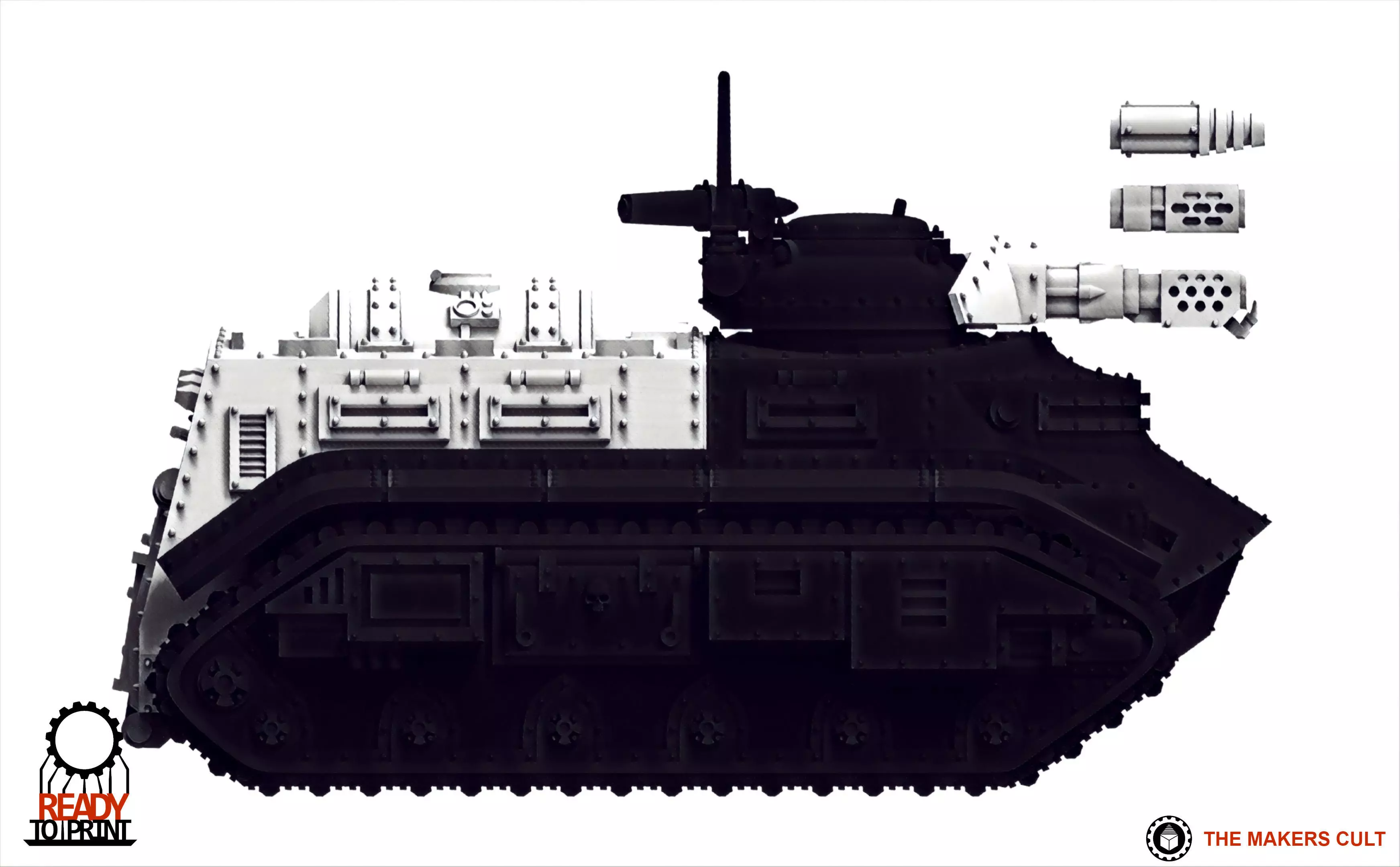 Feudal Guard - Upgrade Pack 5 3D print model_0