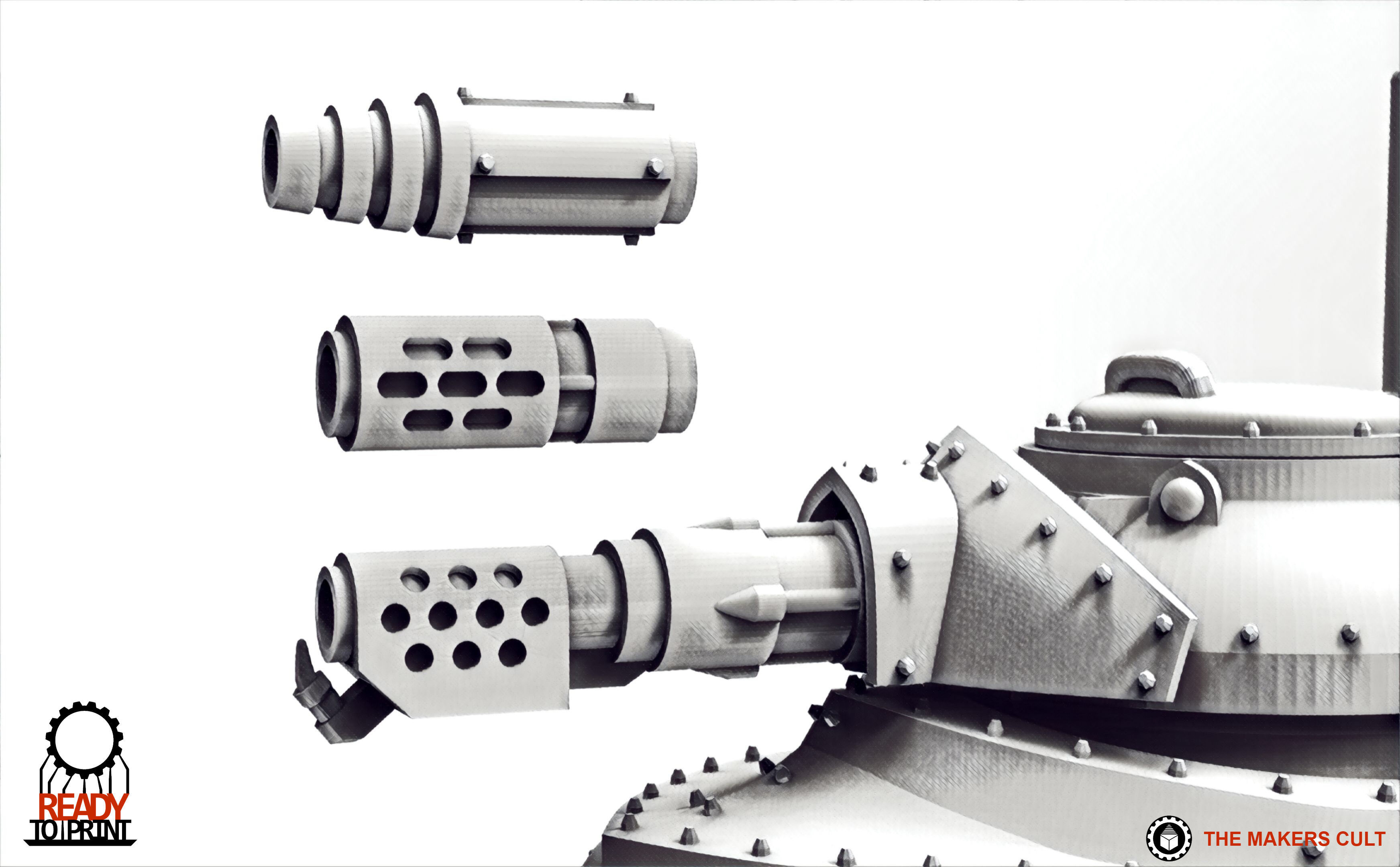 Feudal Guard - Upgrade Pack 5 3D print model_3