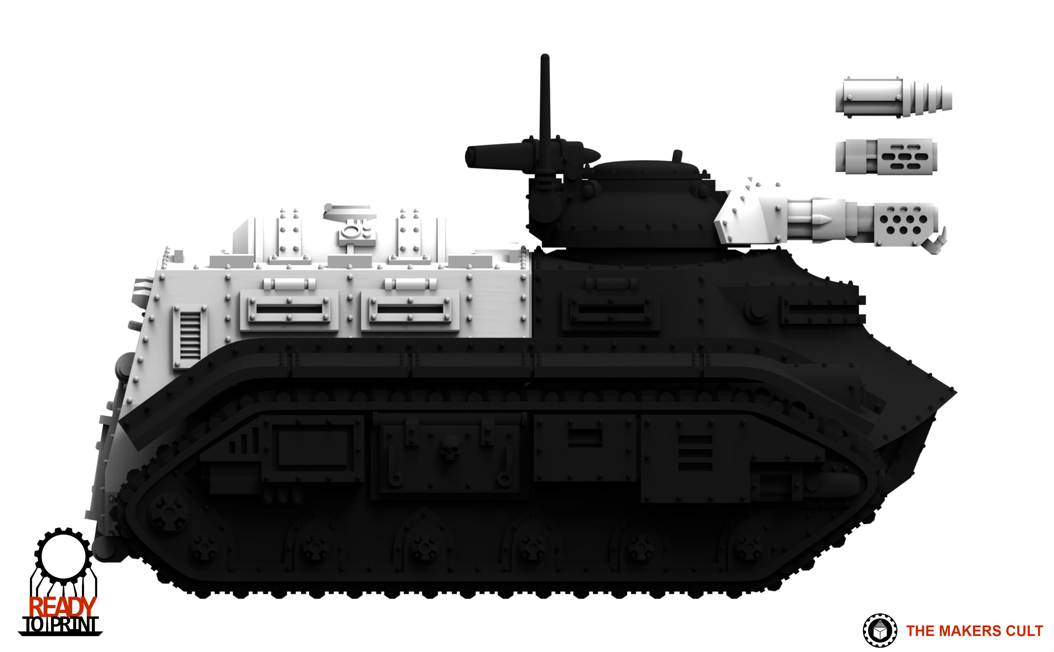 Feudal Guard - Upgrade Pack 5 3D print model_4