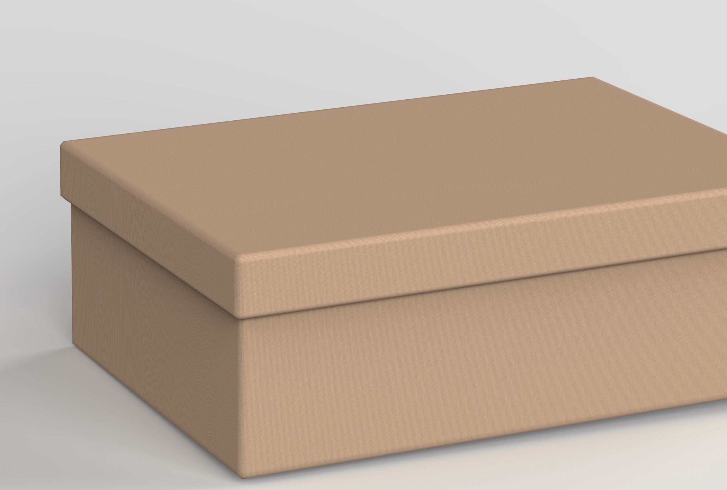 Boxes box Low-poly 3D model_2