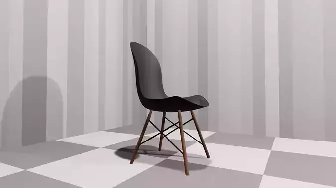 stylish 3d chair