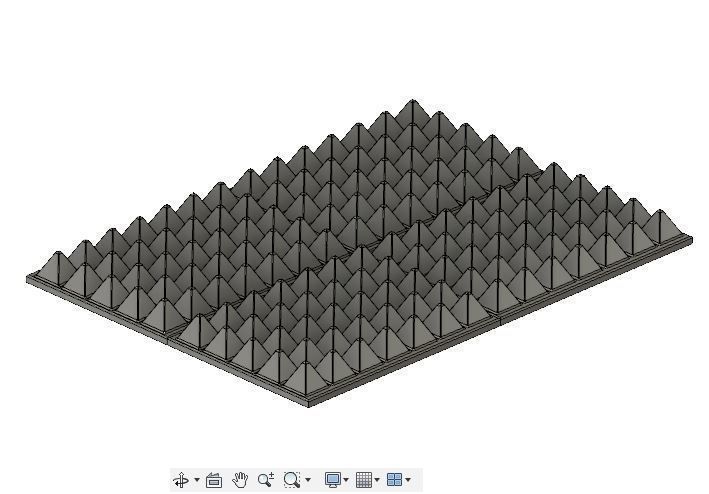 Model Railway Platform Anti-Trespass Panel Rubber 3D print model_7