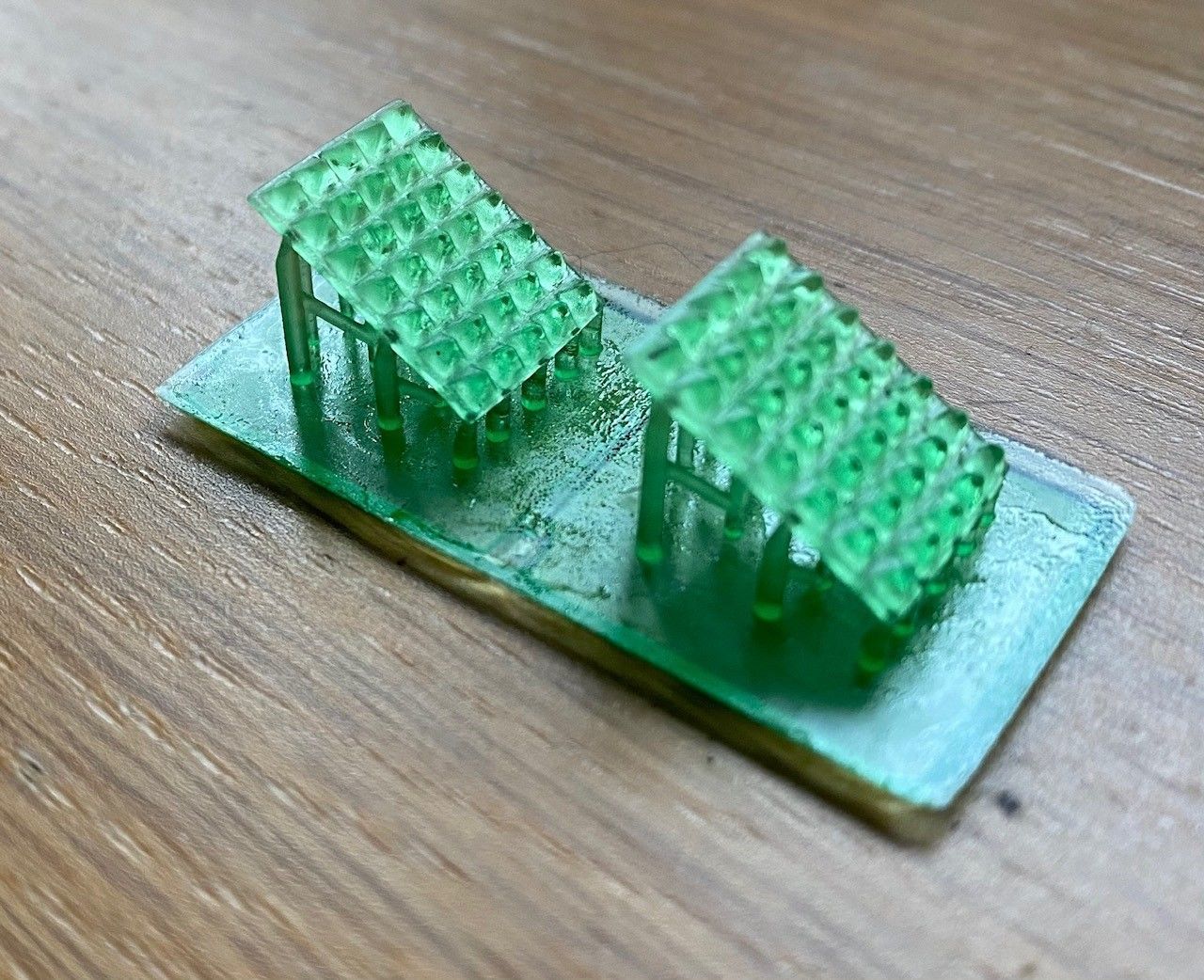 Model Railway Platform Anti-Trespass Panel Rubber 3D print model_8