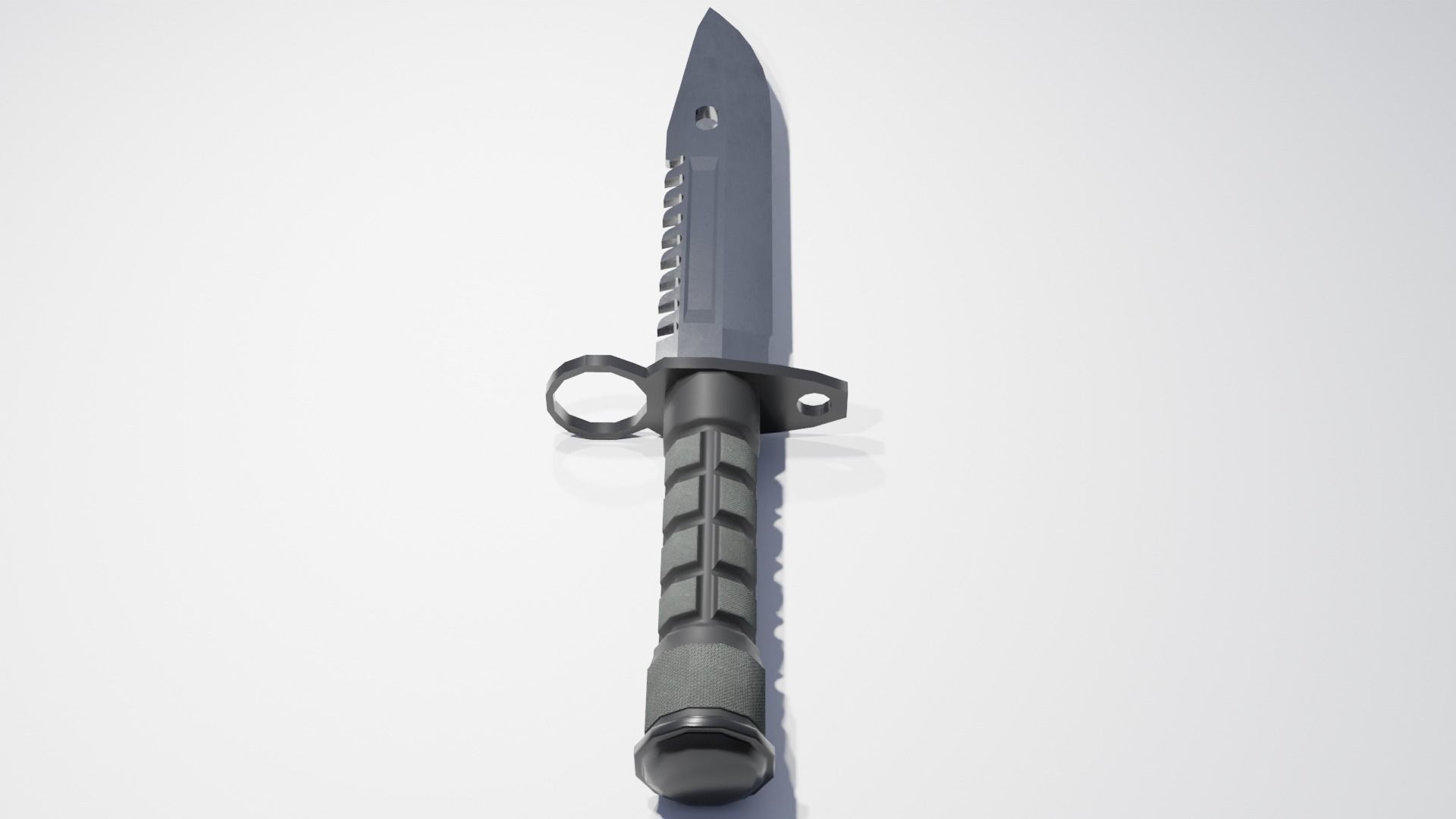 M9 Bayonet Free low-poly 3D model_6