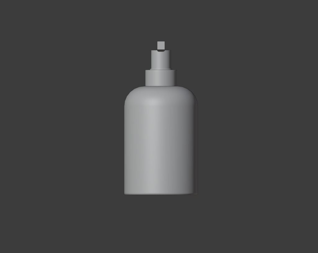 Soap Dispenser - High Quality Free low-poly 3D model_5