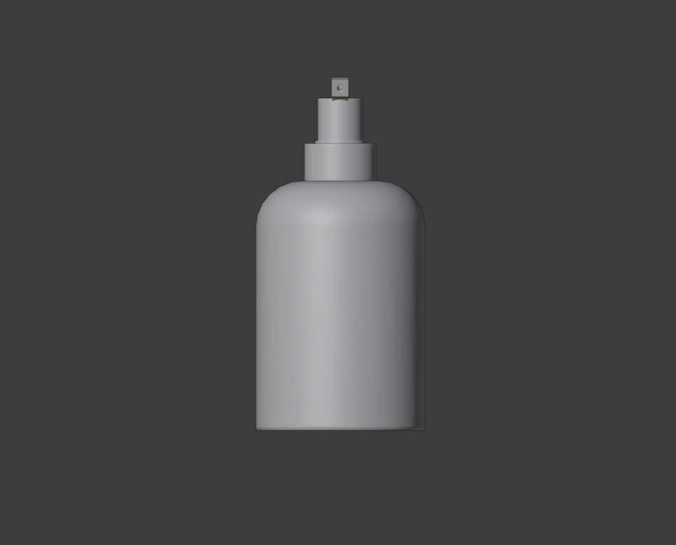 Soap Dispenser - High Quality Free low-poly 3D model_6