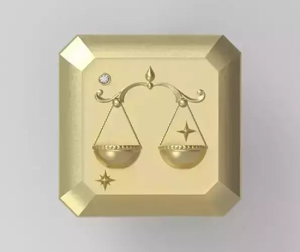 Libra Cufflink