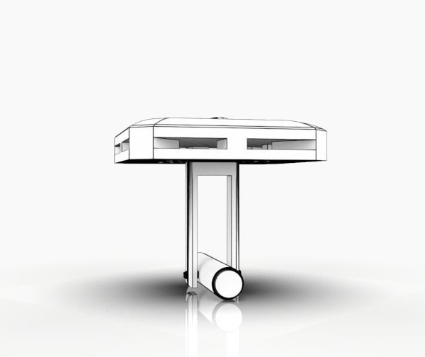 Libra Cufflink 3D print model_29