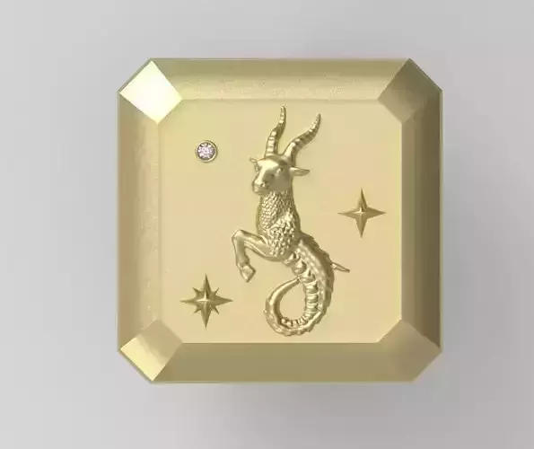 Capricorn Cufflink