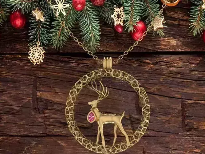 Deer Pendant