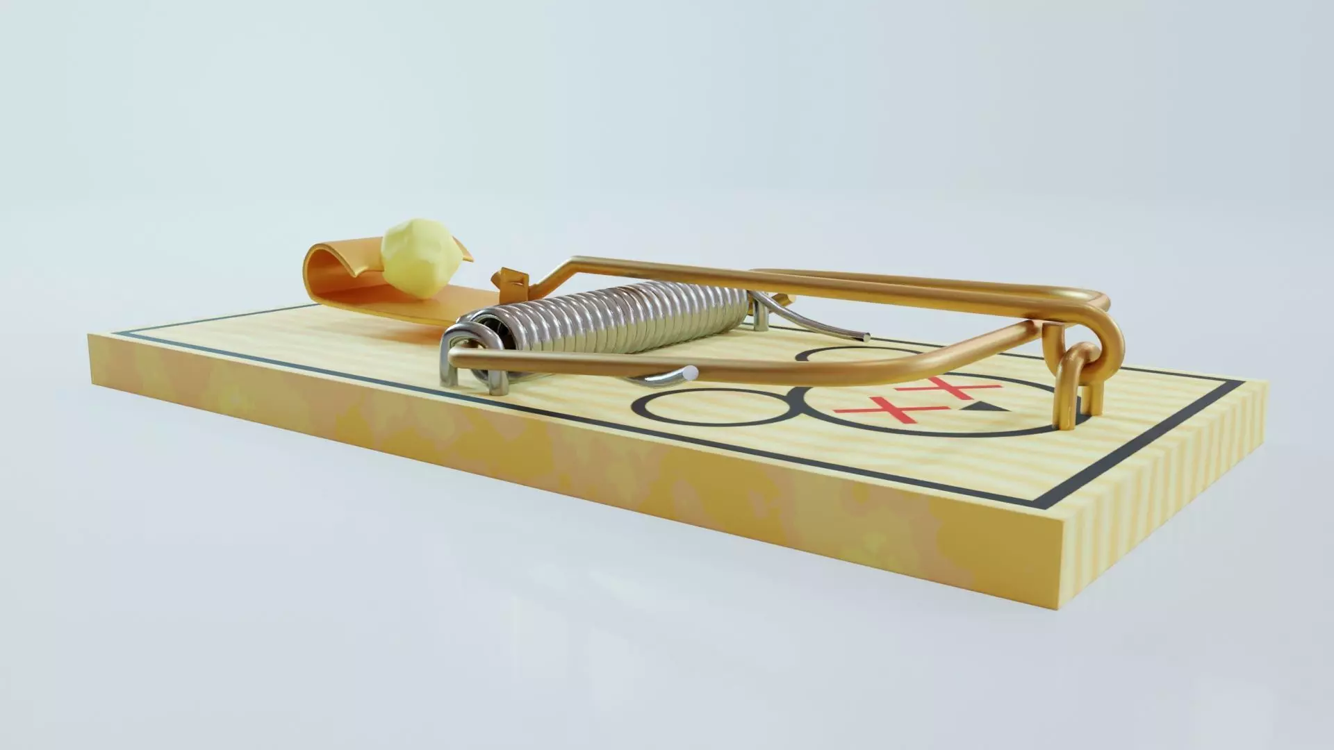 Mousetrap 3D model_0