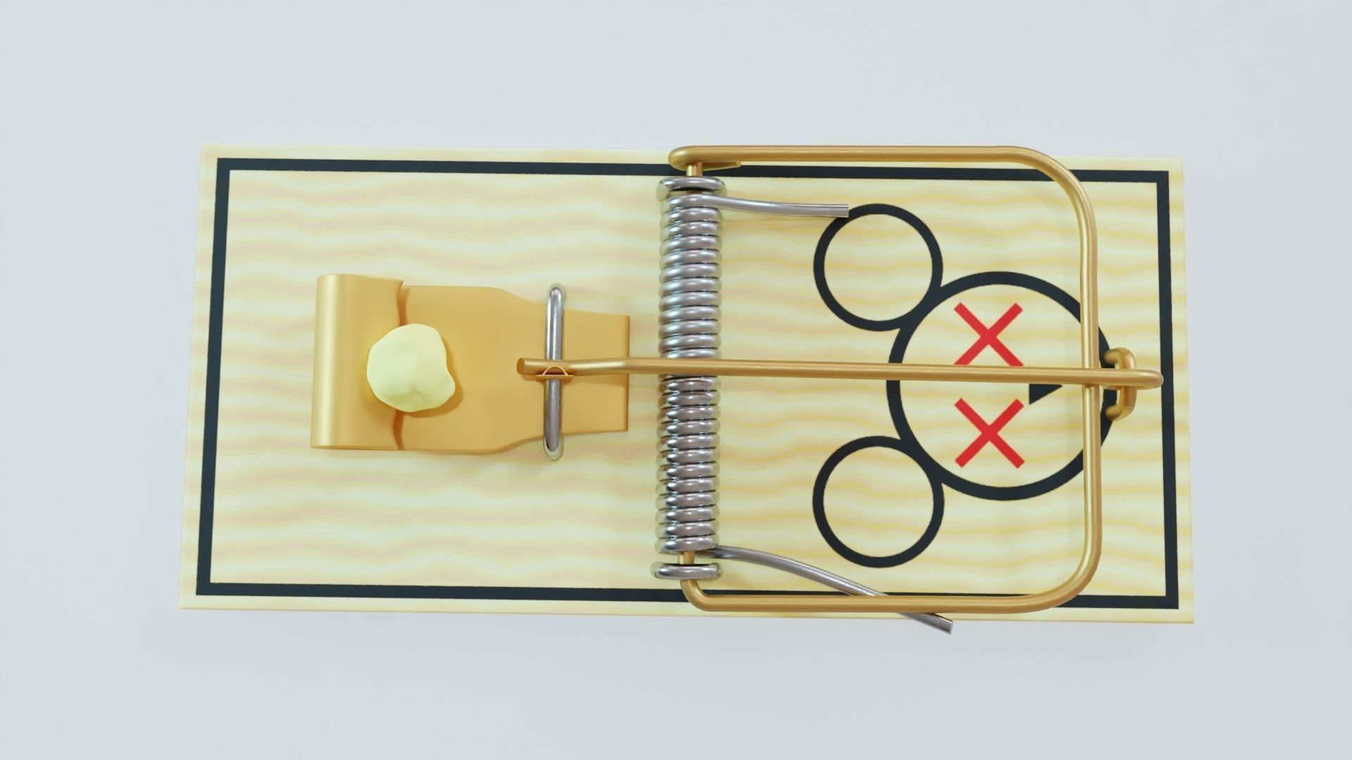 Mousetrap 3D model_1