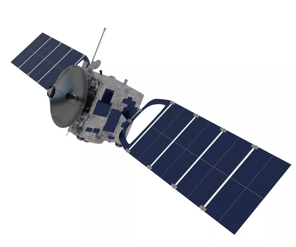 Satellite Low-poly 3D model