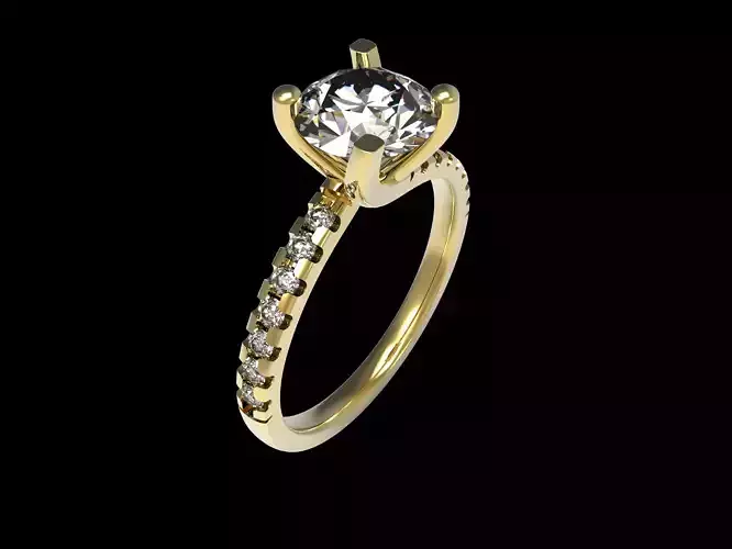 Twist Unique Sparkling Ring