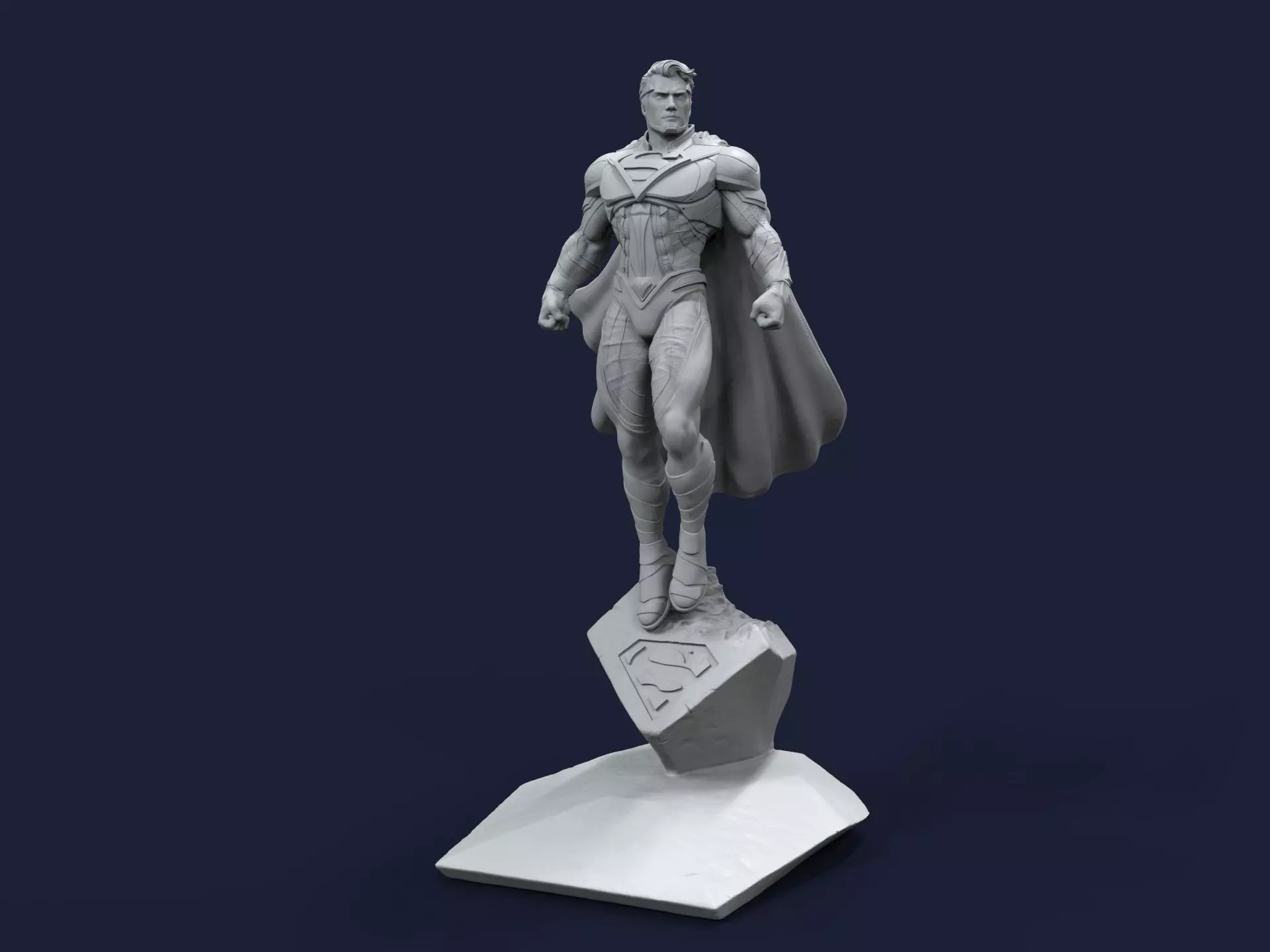 Superman DC justice league 3D print model_0