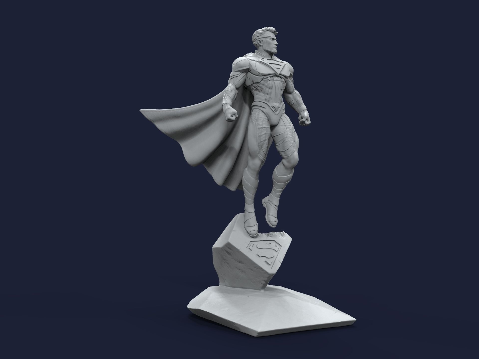Superman DC justice league 3D print model_1