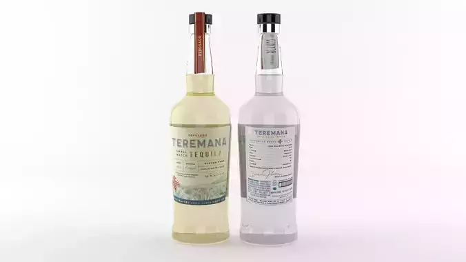  Teremana Tequila 3D Model Ready For Render 3D model