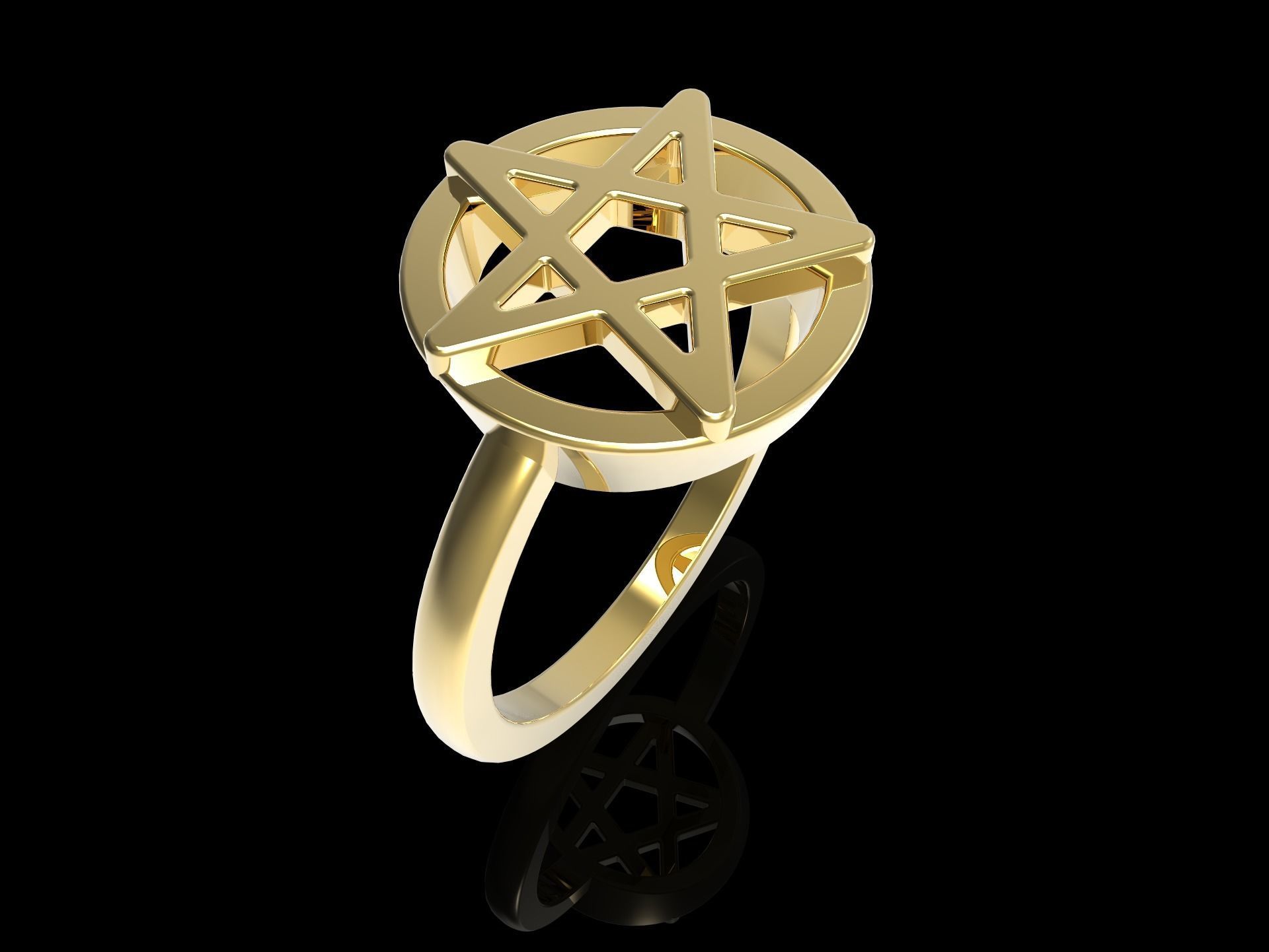 100 jewelry design rings  3D print model_45