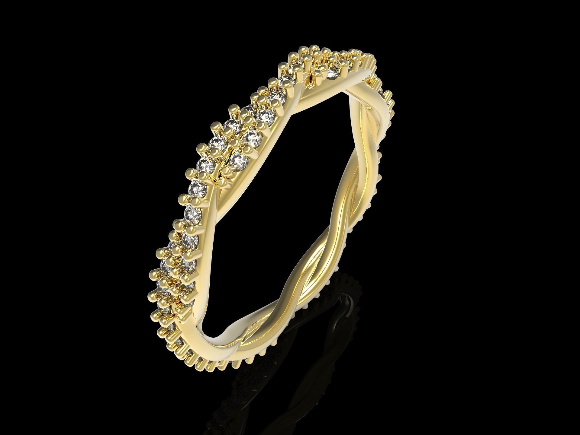 100 jewelry design rings  3D print model_80