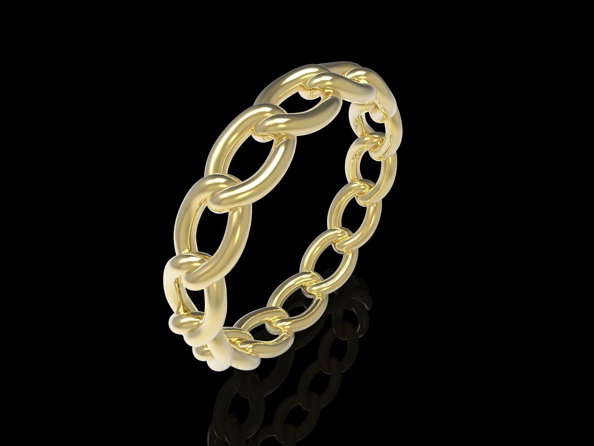 100 jewelry design rings  3D print model_35