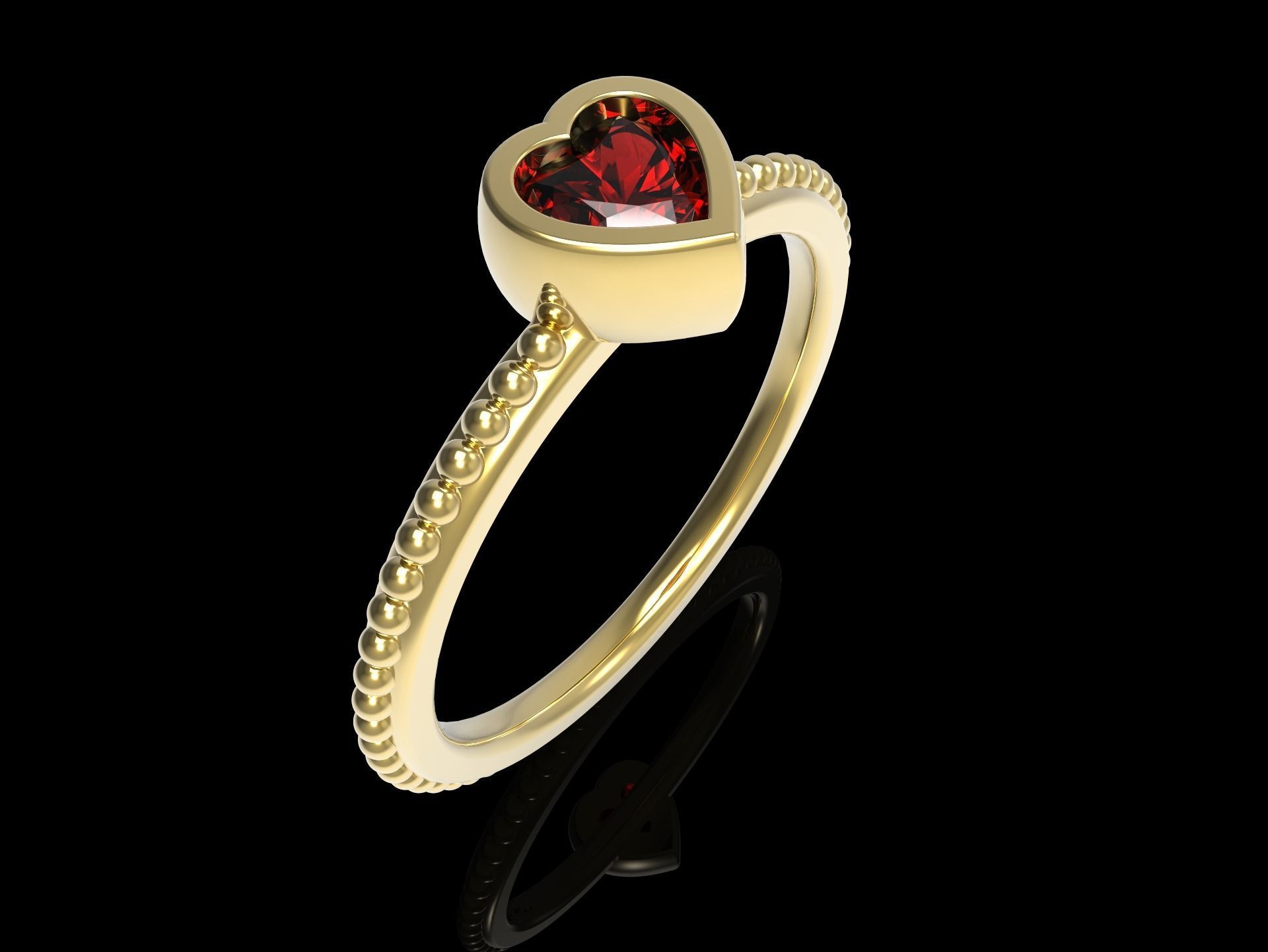 100 jewelry design rings  3D print model_11